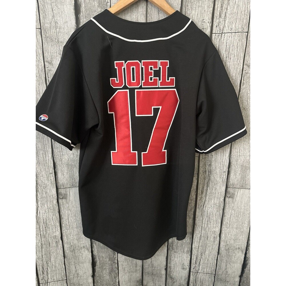 BILLY JOEL 2017 Tour Piano Man In Concert Baseball Jersey size M - Picture 2 of 3